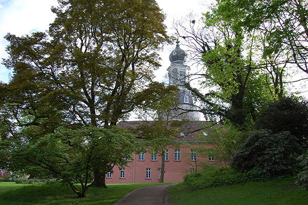 Der Schlossgarten in Jever